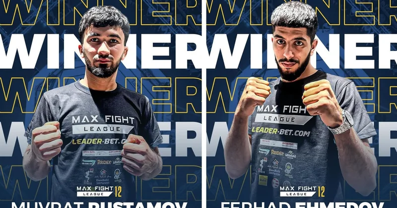 “Max Fight”da iki döyüşçümüzdən inamlı qələbə