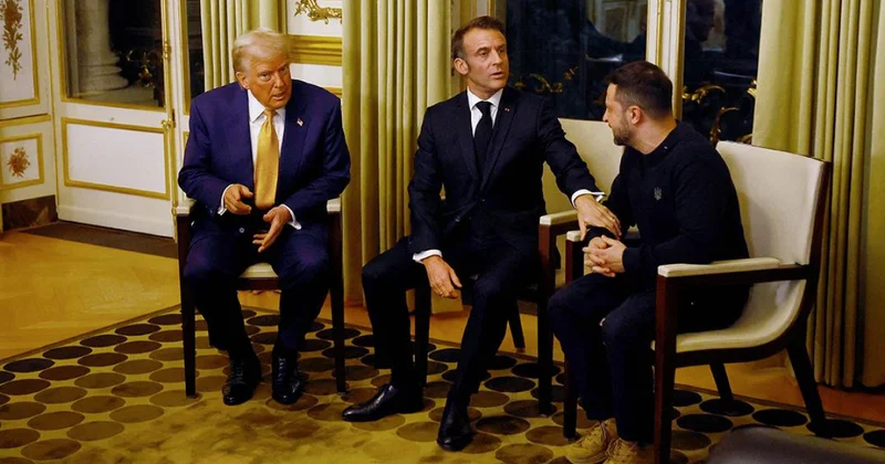 Макрон и Зеленский пытаются вразумить Трампа