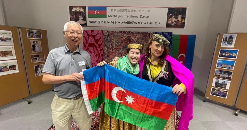 Yaponiyada “Azərbaycanın milli rəqsi” adlı tədbir keçirilib FOTO