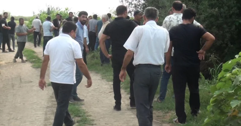 Bərdədə bir kənd digərindən şikayətçidir VİDEO