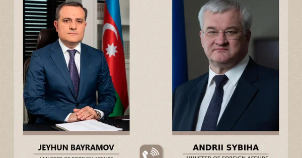Ceyhun Bayramovla Ukrayna XİN başçısı telefonda danışdı Nələr müzakirə olunub?