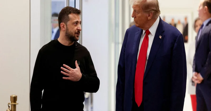 Tramp: Ukrayna ilə bağlı razılaşma artıq Zelenskidən asılıdır