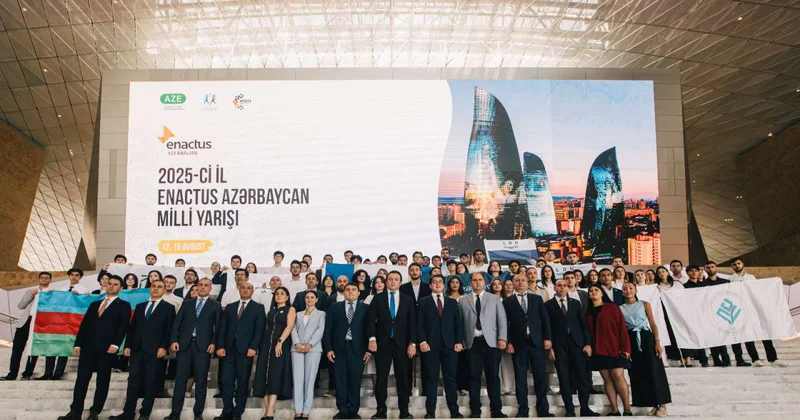 NDU nun Enactus komandası “2025 ci il Enactus Azərbaycan Milli Yarışı”nda II yerin sahibi olub