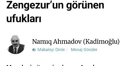 Zəngəzurun görünən üfüqləri