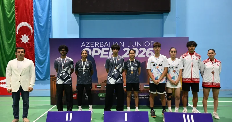 Badmintonçularımızdan 4 medal