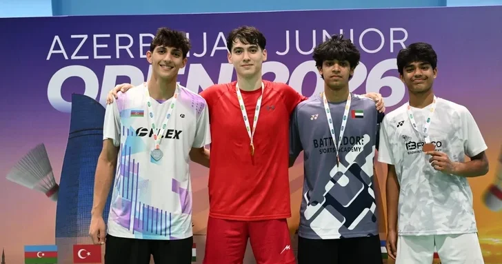 Азербайджан выиграл золото , два серебра и бронзу на Azerbaijan Junior Open 2026