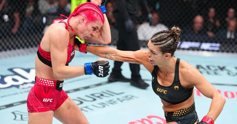 Маккензи Дерн одолела Джиллиан Робертсон и защитила чемпионский пояс UFC