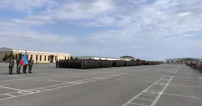 Azərbaycan ordusunda gənc əsgərlərin andiçmə mərasimləri keçirilib