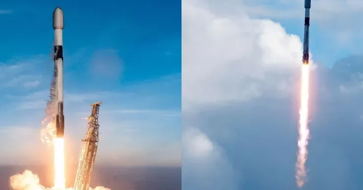 “SpaceX” iki “Falcon 9” raketini 38 dəqiqə fərqlə buraxaraq rekord qırdı