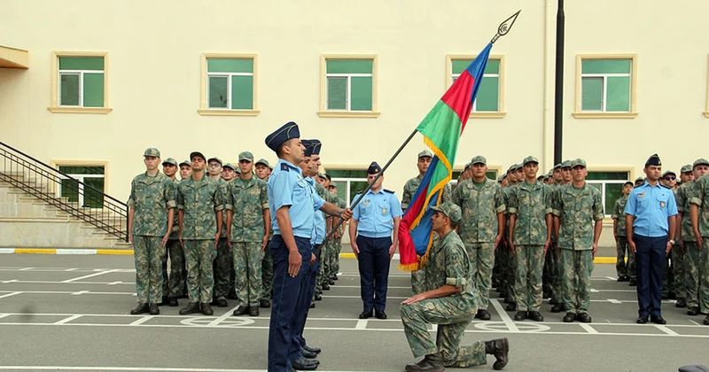 Azərbaycan Ordusunda andiçmə Fotolar
