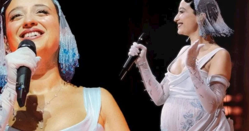 Ana olmağa hazırlaşan Melike Şahin səhnə ilə vidalaşdı