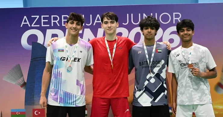 Azərbaycan badmintonçuları beynəlxalq turnirdə 4 medal qazanıblar
