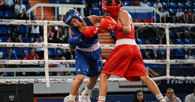 2 boksçumuz Avropa çempionatında 1/4 finala yüksəldi FOTO