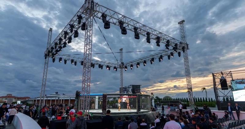 Международный турнир по MMA New Generation 5 под организацией Забита Самедова в городе курорте Sea Breeze Minval Politika