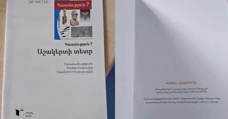 Dərslikdə provokasiya var, nazirlik səviyyəsində müraciət olunmalıdır FOTOLAR