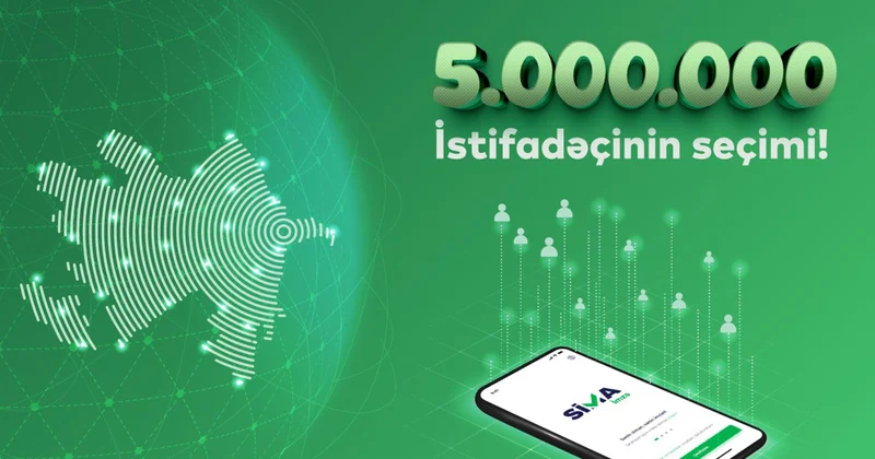 “SİMA İmza” tətbiqinin yüklənilmə sayı 5 milyonu ötüb