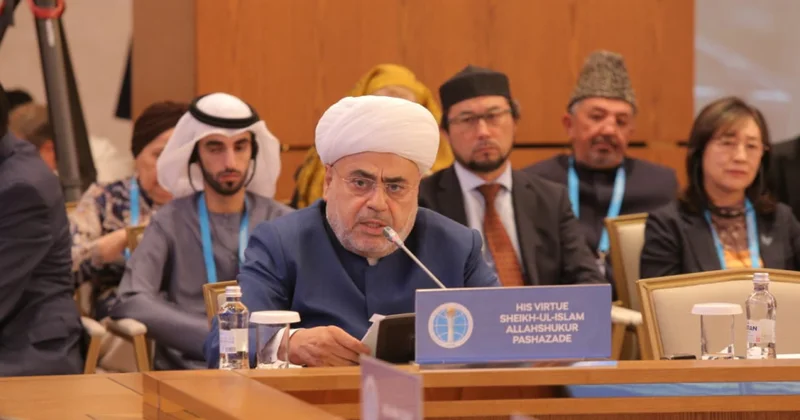 Şeyxülislam Allahşükür Paşazadə: Azərbaycan bütün dinlərə məxsus irsi bərpa edir