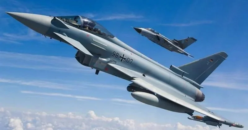 Britaniya Rusiya dronlarını Typhoon qırıcıları ilə vurmaqla hədələdi