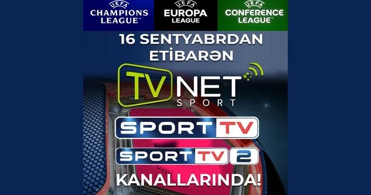 Матчи еврокубков будут транслироваться на TVNET SPORT и SPORT TV