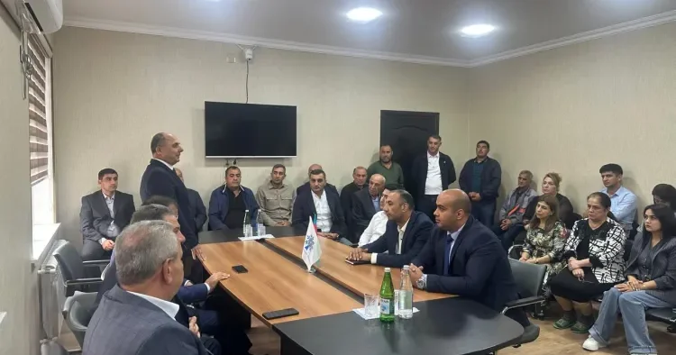 “Konstitusiya və Suverenlik İli” çərçivəsində YAP Ağsuda yeni rəhbərlik seçdi
