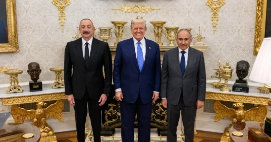 Tramp Azərbaycan və Ermənistanla bağlı paylaşım edib