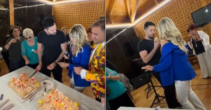 Brilliant Dadaşova ad günü etdi Video