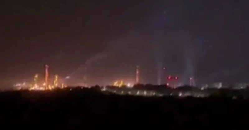 Под ударом украинцев еще один российский нефтезавод видео