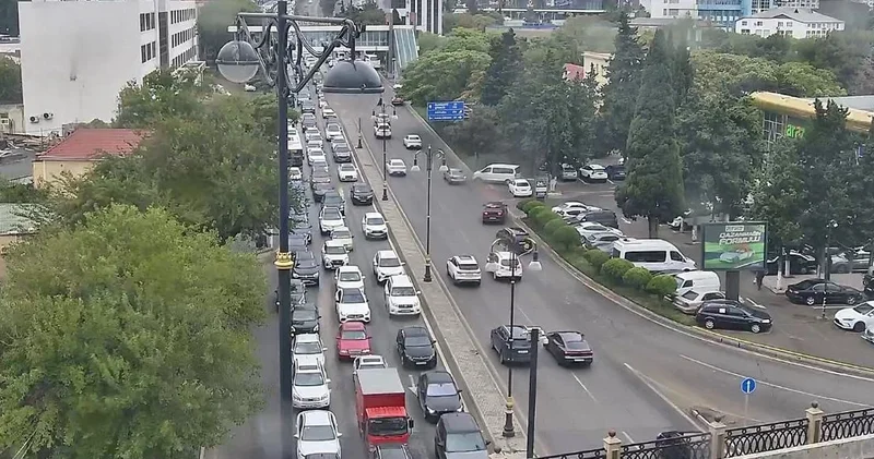 Bakının hansı küçələrində sıxlıq var? 16.09.2025