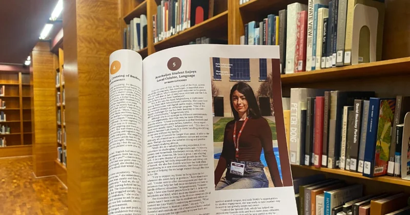Azərbaycanlı tələbənin ABŞ Universitetinin jurnalında müsahibəsi dərc olunub