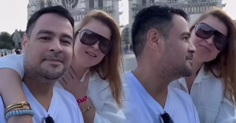 Sevda ilə əri Paris küçələrində!