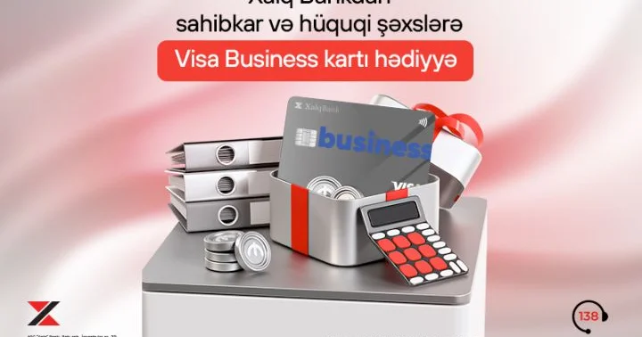 Sahibkar və hüquqi şəxslər üçün Visa Business kartı