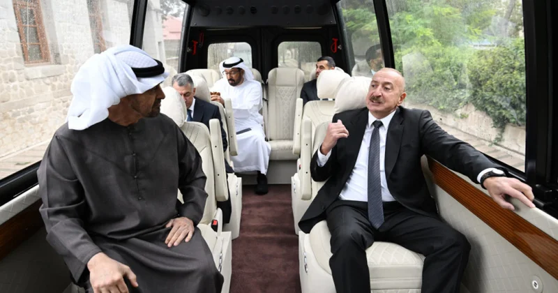 Azərbaycanın və BƏƏ prezidentləri Milli Xalça Muzeyinin Şuşa filialında olublar