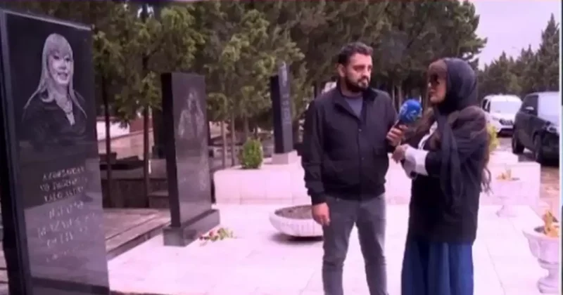 Napzəri llərlə küsülü qaldığı İlhamə Quliyevanın məzarı başında!