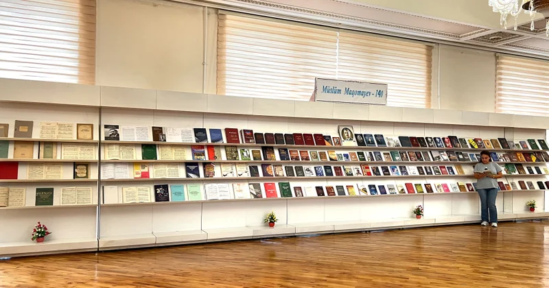 Milli Kitabxanada “Müslüm Maqomayev 140” adlı ənənəvi kitab sərgisi açılıb
