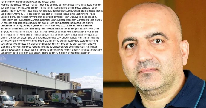 Mübariz Mənsimovun “PalSüd” şirkəti vətəndaşlara borcunu qaytarmır; evini girov qoyanlar var ŞİKAYƏT