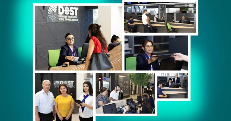 Səkkiz ayda DOST mərkəzlərində 580 min vətəndaşa xidmət göstərilib