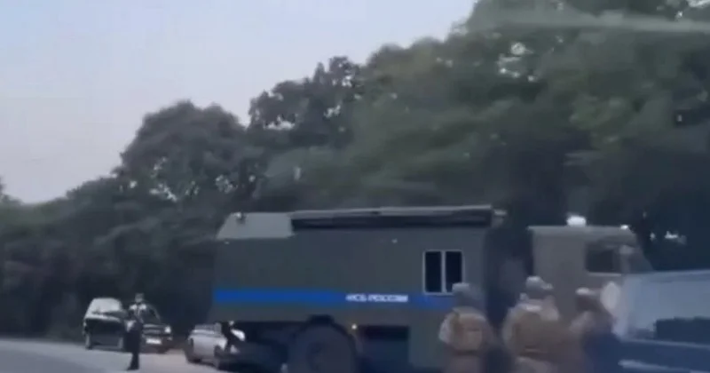Rusiya hərbi bazasında partlayış: ölən var VİDEO