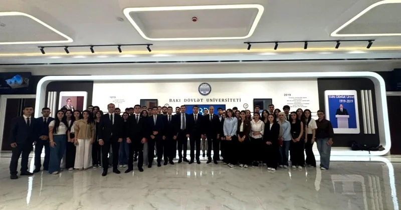 BDU da “Suveren Azərbaycan Qürurumuz, Zəfərimiz” mövzusunda tələbələrlə görüş keçirilib