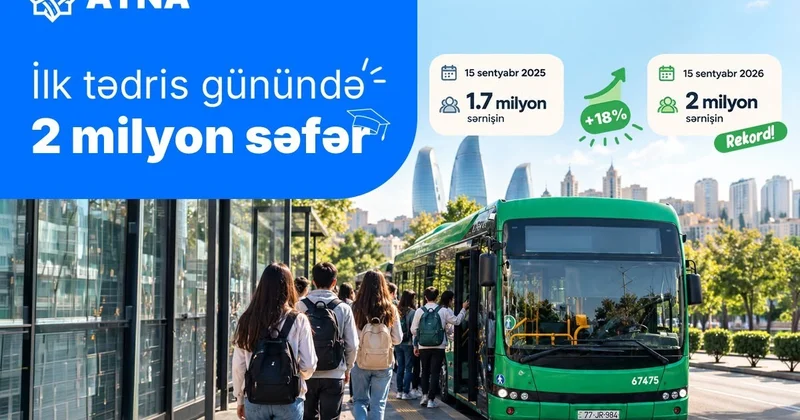 Avtobuslar 2 milyon sərnişin daşıyıb