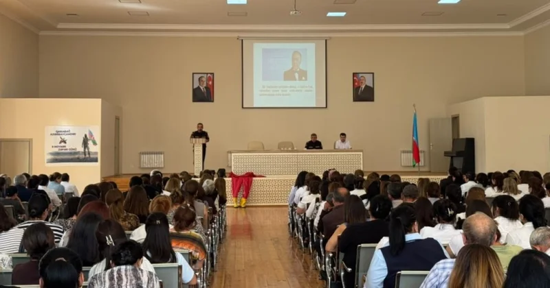 FHN in Gəncə Regional Mərkəzi mülki müdafiə kursları keçirib