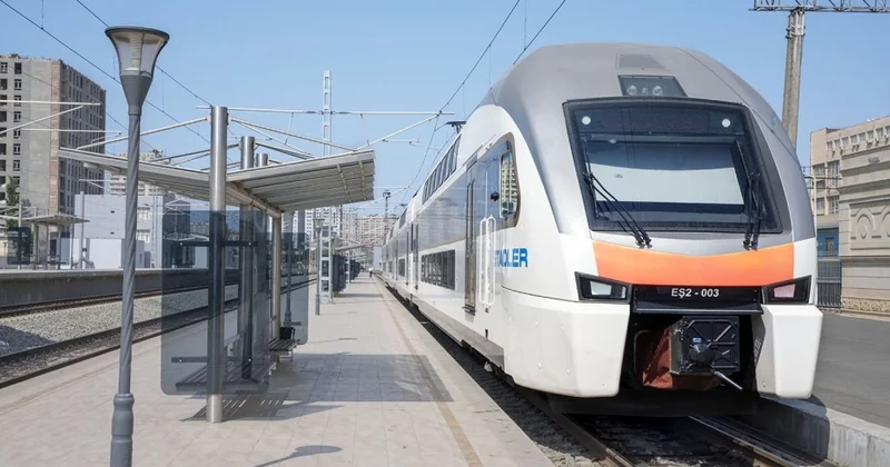 Bakı Sumqayıt Bakı istiqamətində qatarların sayı artırılır SAATLAR