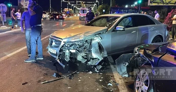 "Mersedes" "Kia Sorento" ilə toqquşdu: 1 ölü, 1 yaralı