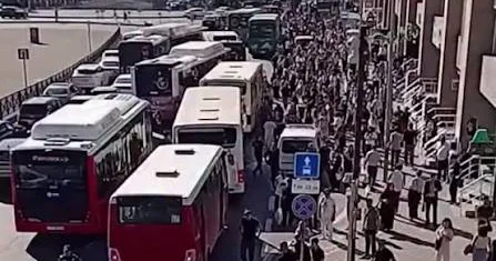 “15 Sentyabr Bilik Günündə tıxaclarda “Birlik” dərsi keçirildi...”