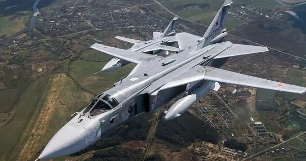 Ukrayna Rusiyanın Su 24 qırıcı təyyarəsini hədəfə aldı
