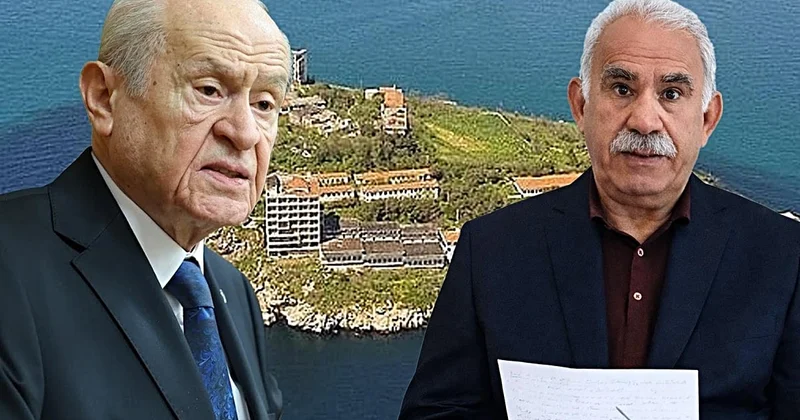 Öcalana İmralıda villa tikilir? Cavabı Bahçeli verdi