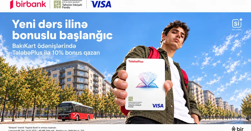 Tələbələrə nəqliyyat ödənişlərində yeni bonus imkanı