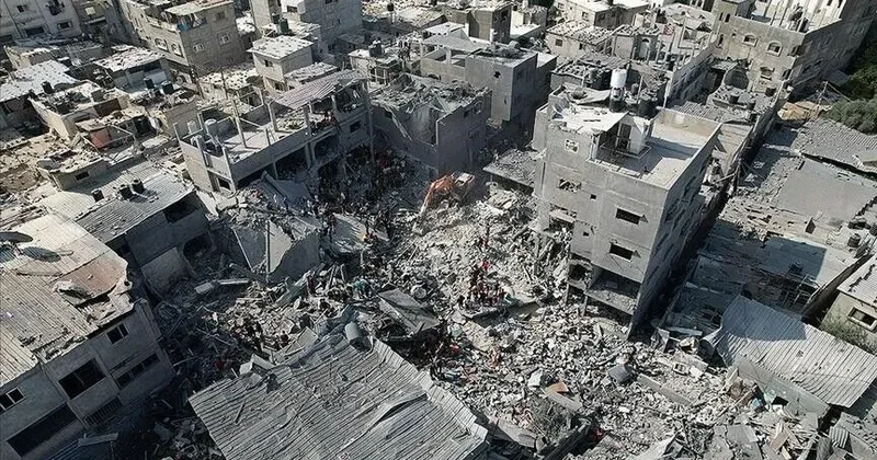 Qəzzada binanın uçub, 9 nəfər həlak olub