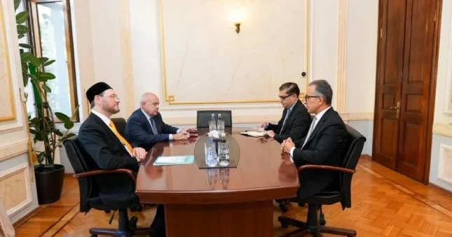 Ramin Məmmədov Rusiya Müsəmanları Ruhani İdarəsinin nümayəndəsi ilə əməkdaşlığı müzakirə edib