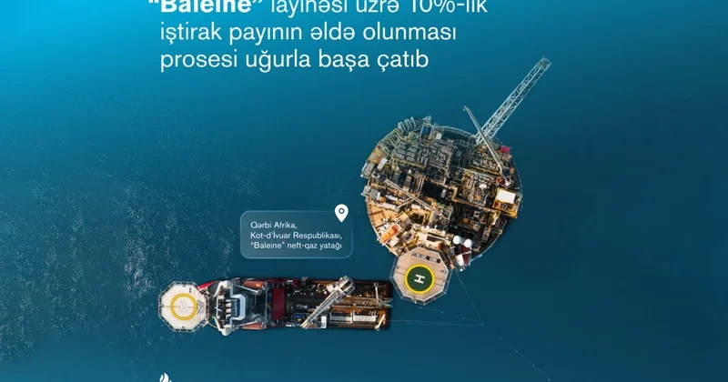 SOCAR Kot d’İvuardakı “Baleine” yatağında 10% pay əldə edib