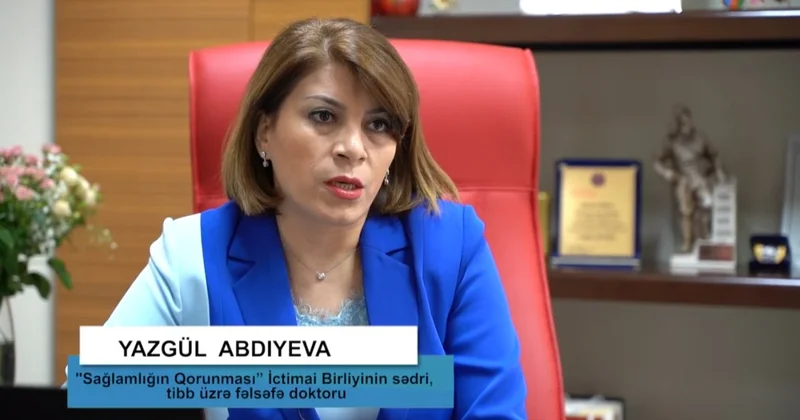 Yazgül Abdiyeva Hepatit B virusundan danışdı AÇIQLAMA